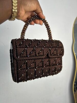Jil Clutch (with beaded handle)